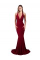 Spandex Abrir de volta Comprimento Chão Cabeçada Sereia Vestidos de Madrinha / Vestidos de Noite / Vestidos de Festa em Promoção