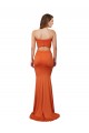 Spandex Comprimento Chão Sem alças Sereia Vestidos de Madrinha / Vestidos de Noite / Vestidos de Festa em Promoção