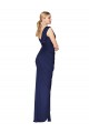 Chiffon Costas em V Comprimento Chão Decote V Sereia Vestidos de Madrinha / Vestidos de Noite / Vestidos de Festa em Promoção