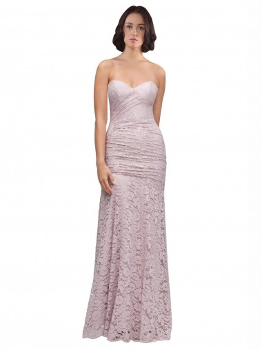 Renda Comprimento Chão Amor Sereia Vestido de Madrinha / Vestido de Festa em Promoção
