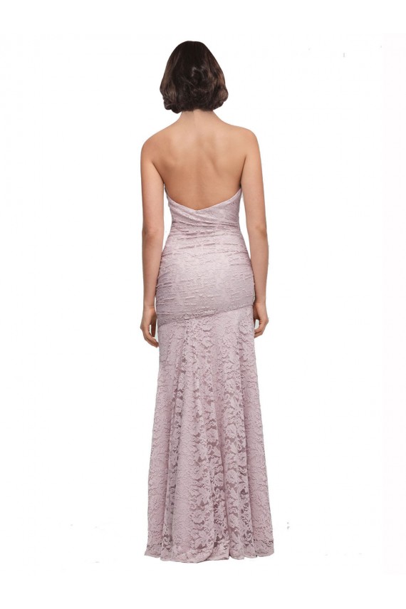 Renda Comprimento Chão Amor Sereia Vestido de Madrinha / Vestido de Festa em Promoção