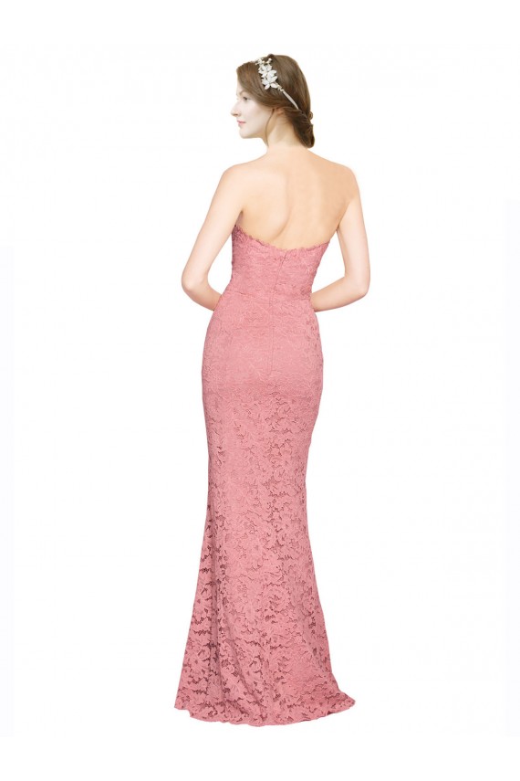 Renda Comprimento Chão Amor Sereia Vestidos de Madrinha / Vestidos de Festa em Promoção