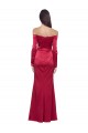 Cetim Elástico Comprimento Chão Amor Bainha Vestidos de Madrinha / Vestidos de Noite / Vestidos de Festa em Promoção